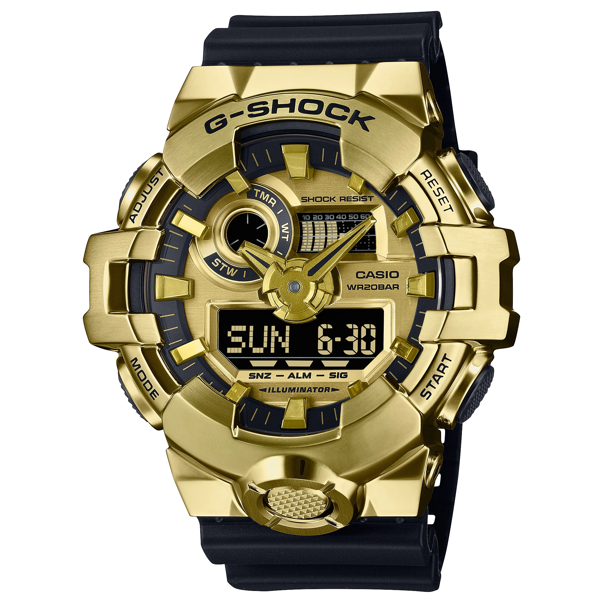 GM-700G-9A Reloj G-Shock de hombre pulsera de resina