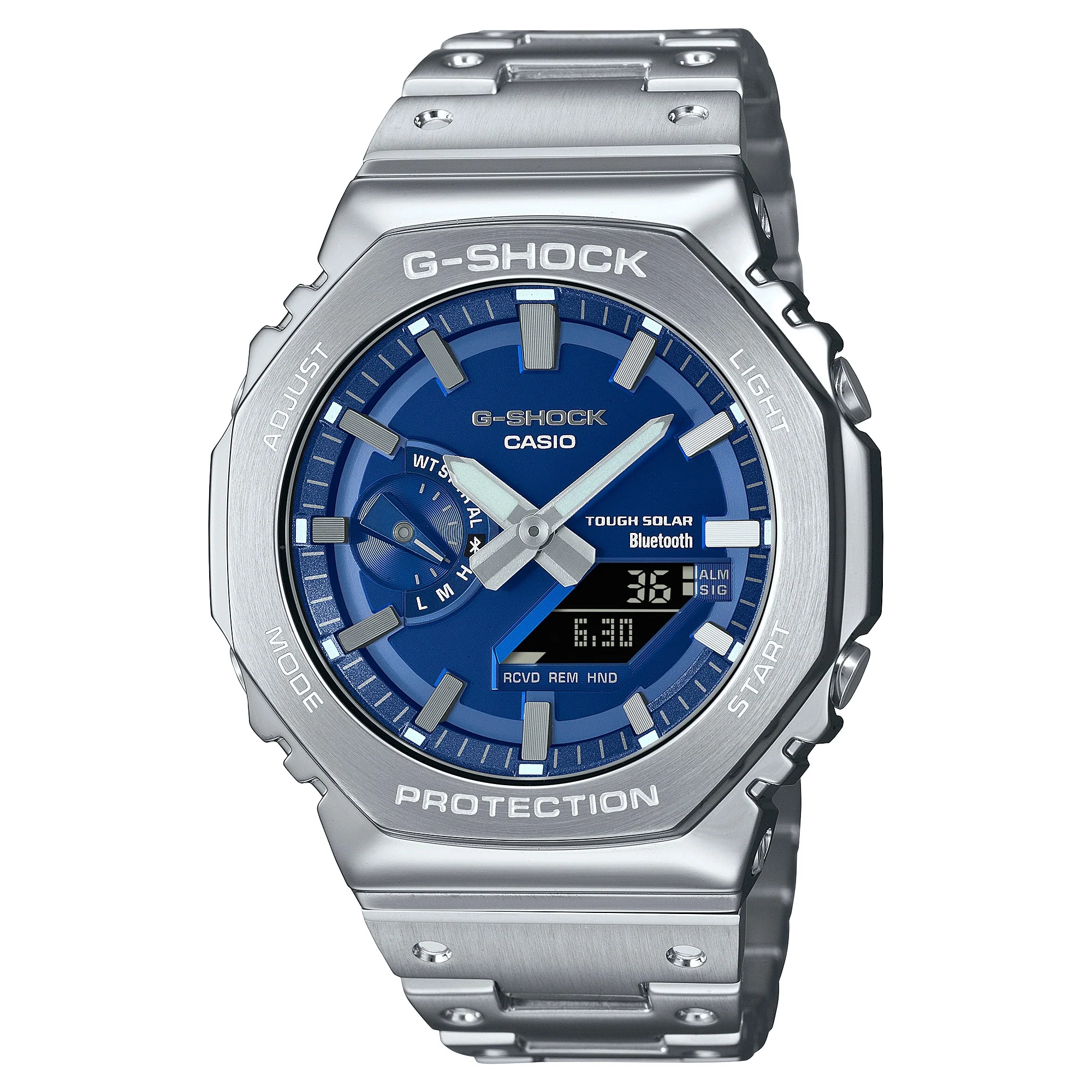 GM-B2100AD-2A Reloj G-Shock de hombre correa de metal