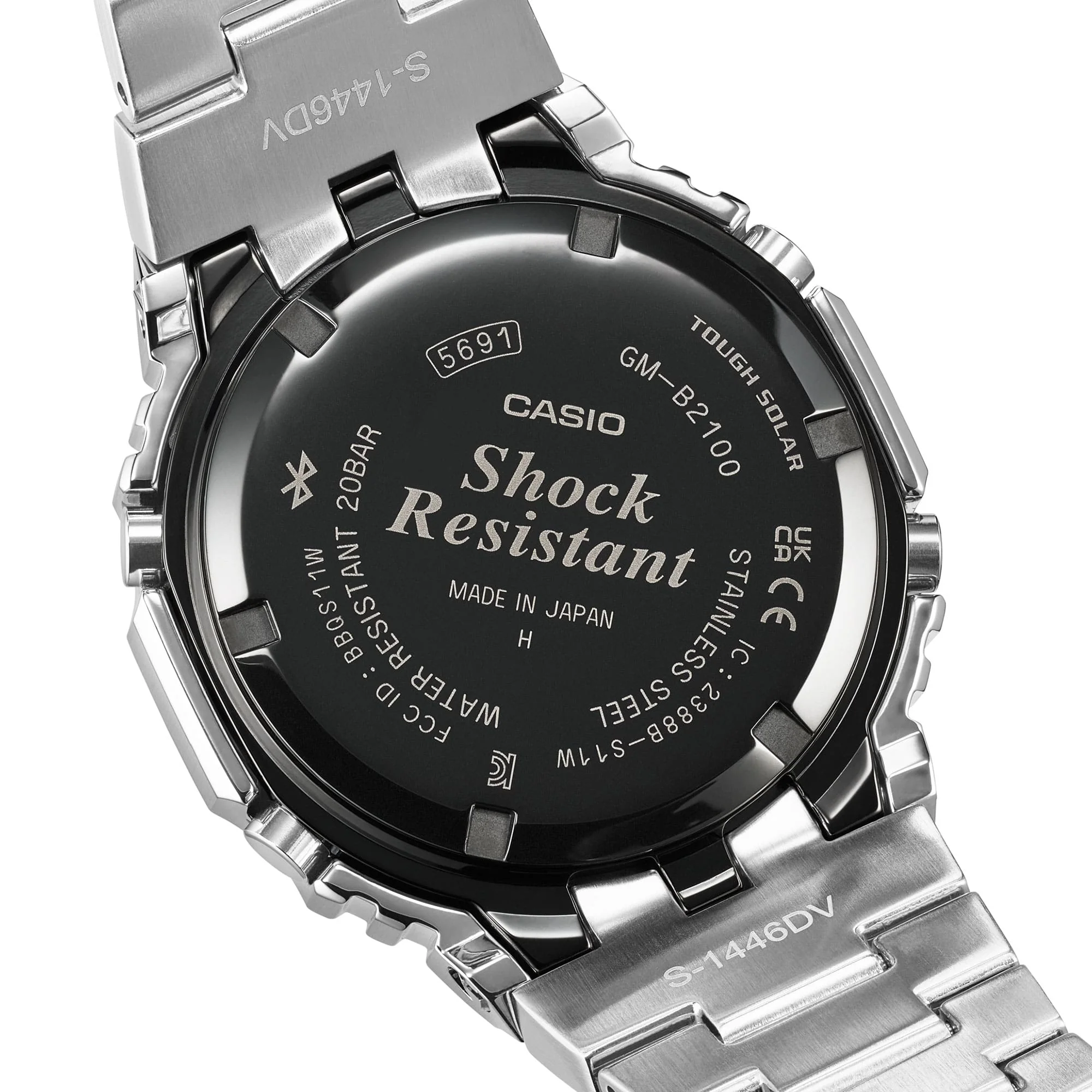 GM-B2100AD-2A Reloj G-Shock de hombre correa de metal - Image 3
