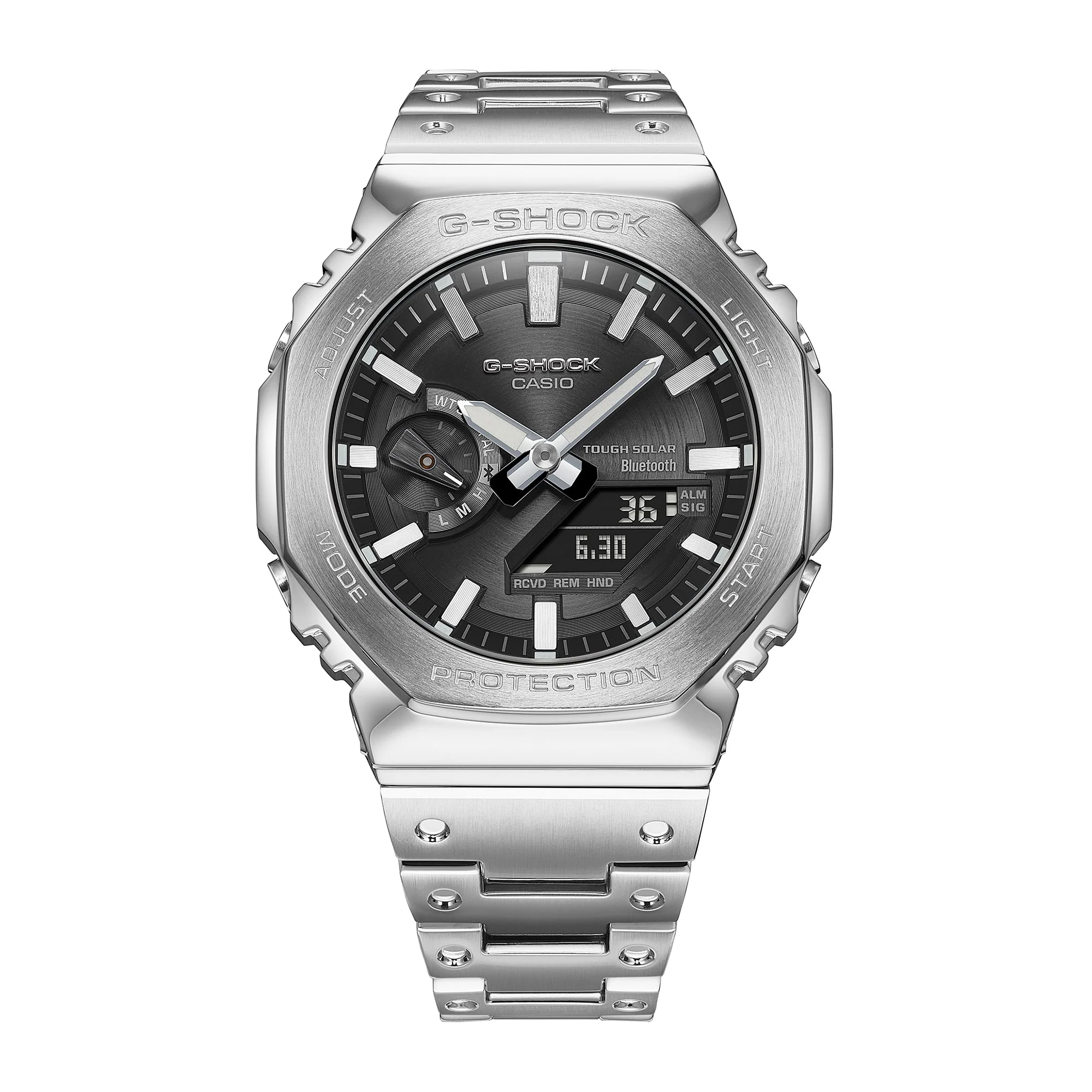 GM-B2100SD-1A Reloj G-Shock de hombre correa de metal bluetooth - Image 5