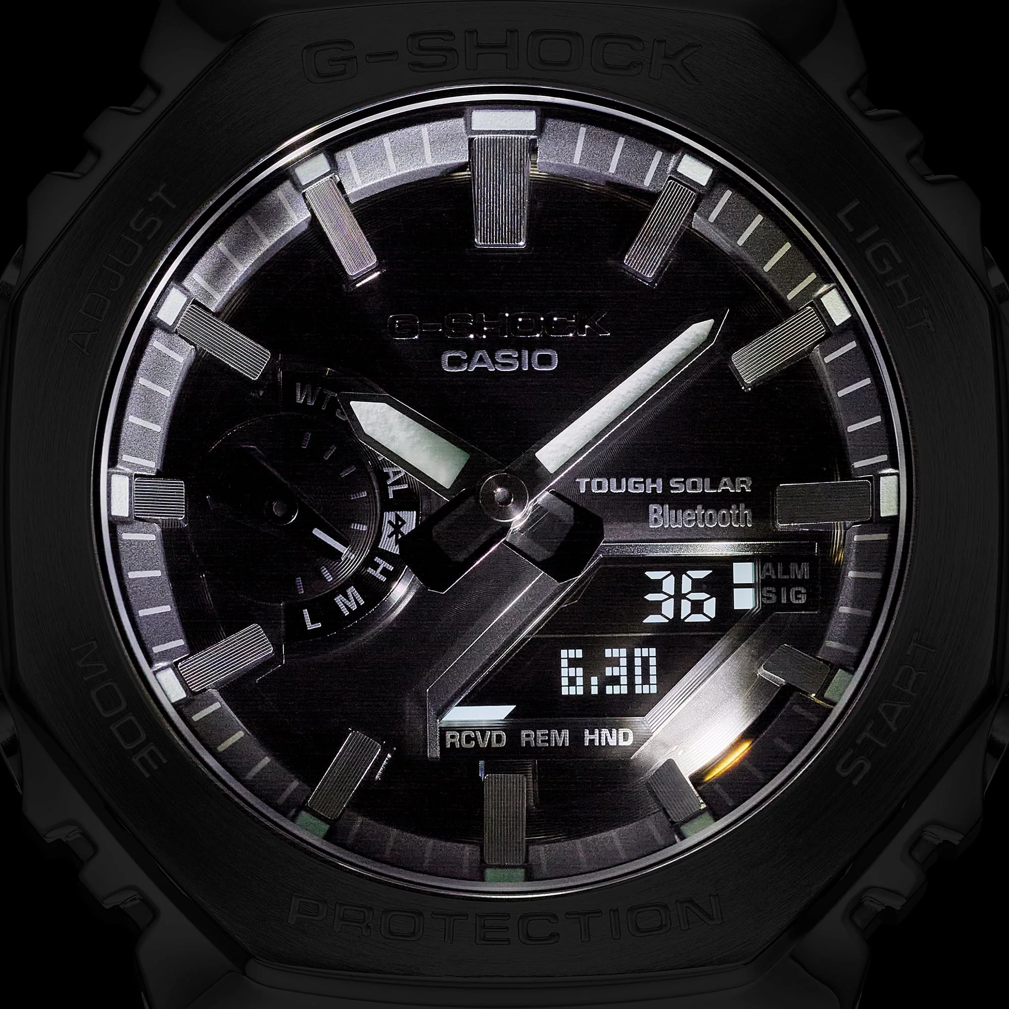 GM-B2100SD-1A Reloj G-Shock de hombre correa de metal bluetooth - Image 6