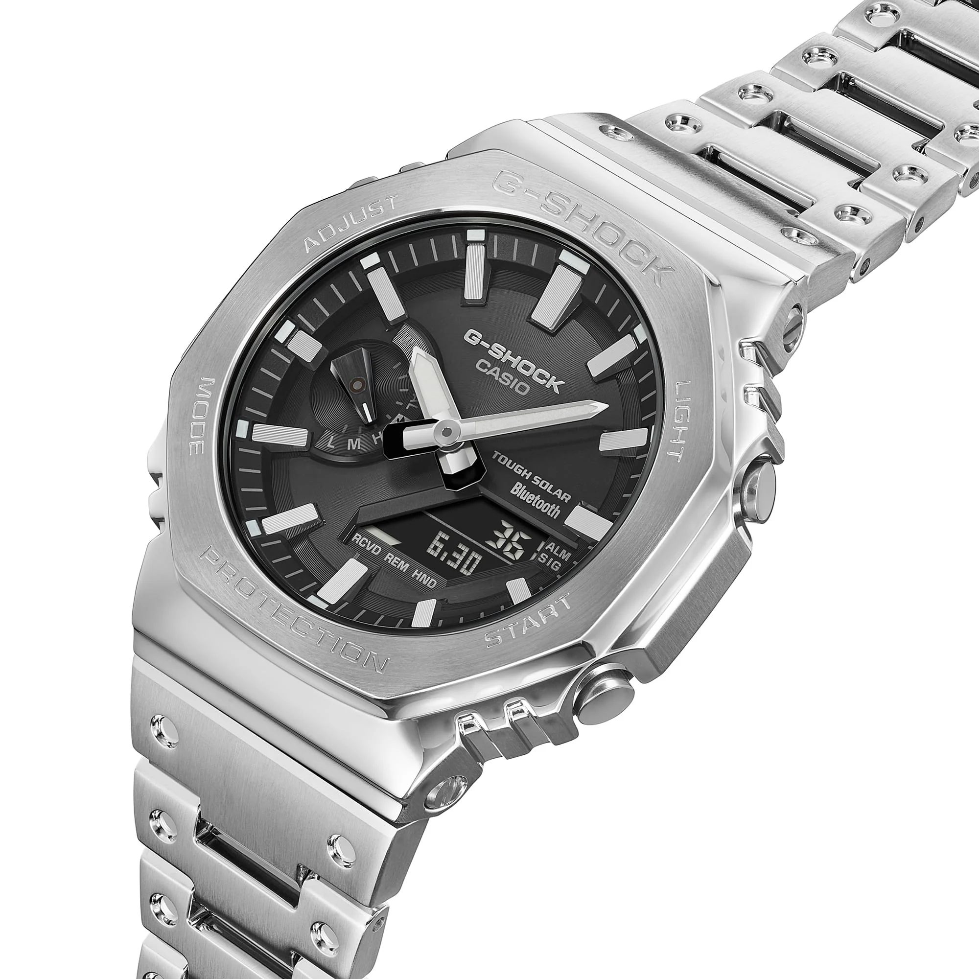 GM-B2100SD-1A Reloj G-Shock de hombre correa de metal bluetooth - Image 8
