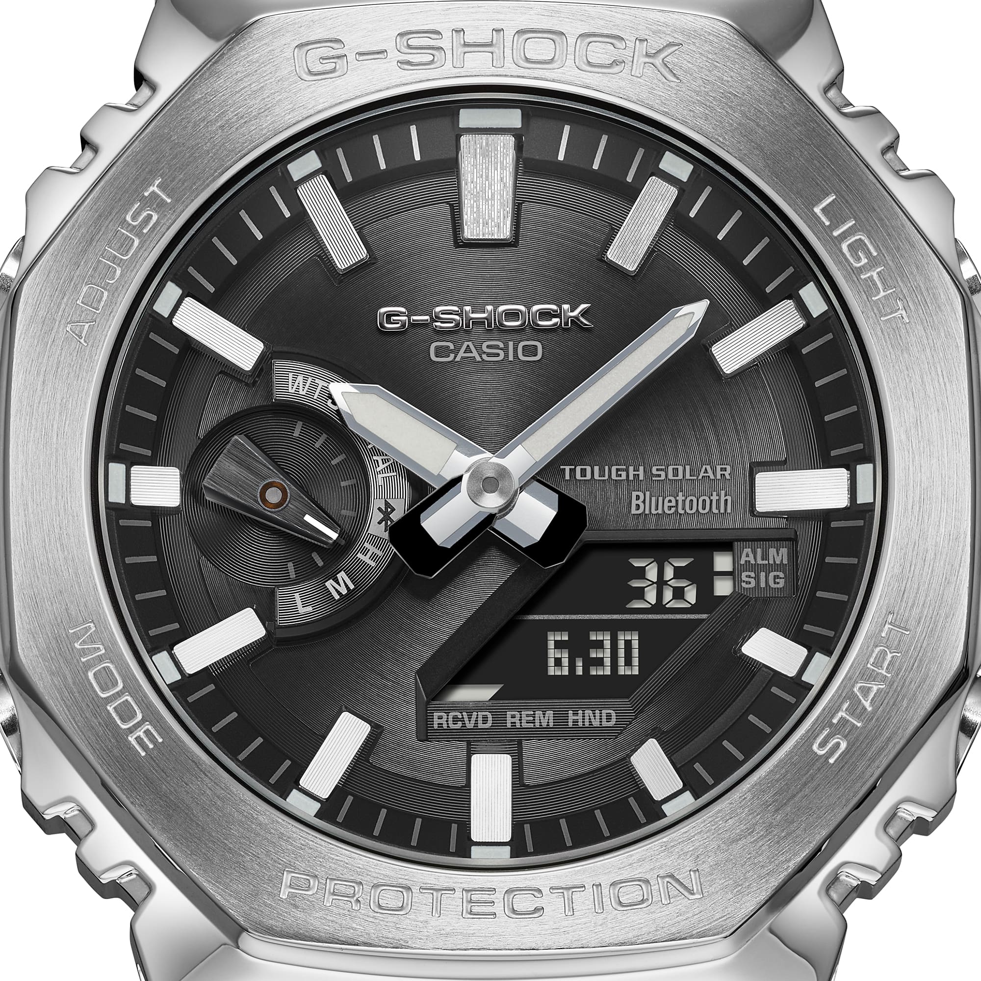 GM-B2100SD-1A Reloj G-Shock de hombre correa de metal bluetooth - Image 9
