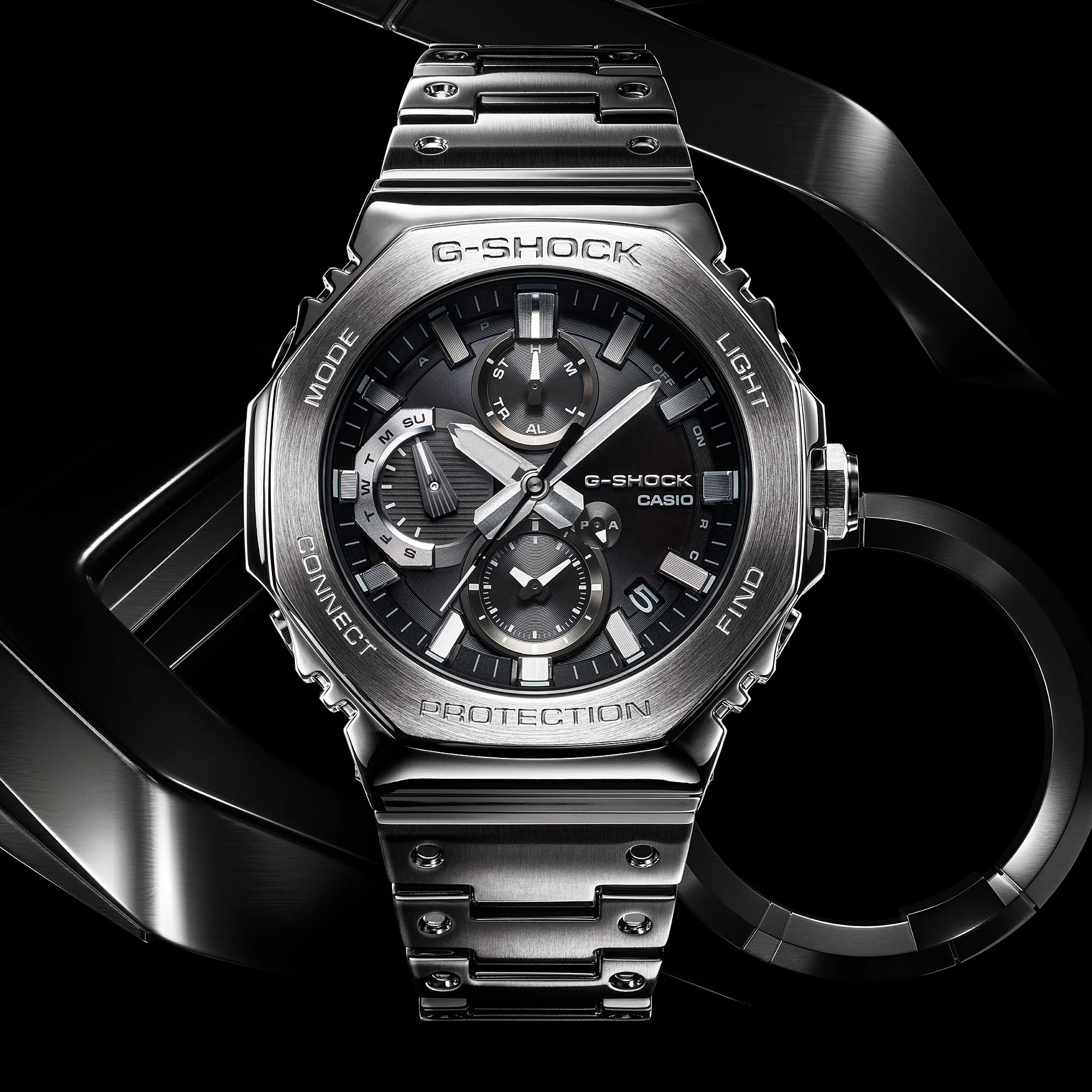 GMC-B2100D-1A Reloj G-Shock de hombre correa de metal - Image 3
