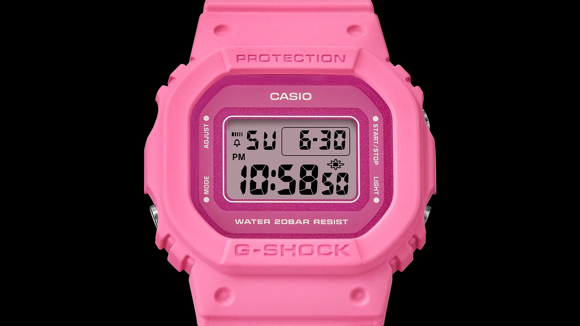 GMD-S5610PP-4 Reloj G-Shock de dama pulsera de caucho - Image 4