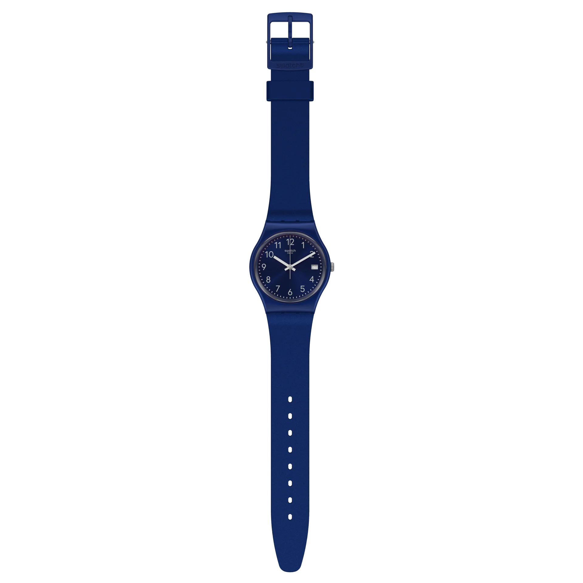 GN416 Swatch Pearlyblue de caballero pulsera de caucho - Image 4