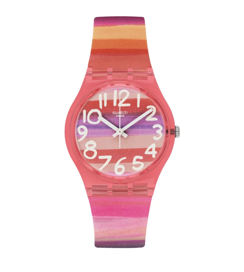 GP140 Reloj Swatch Astilbe Análogo Unisex correa de Caucho