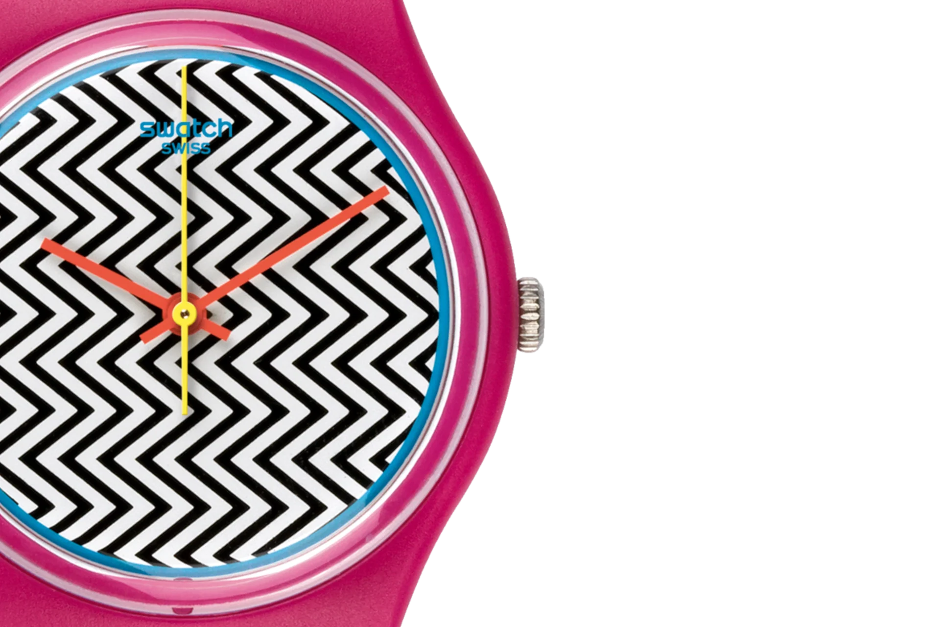 GP142 Swatch Pink Fuzz de dama pulsera de caucho - Image 3