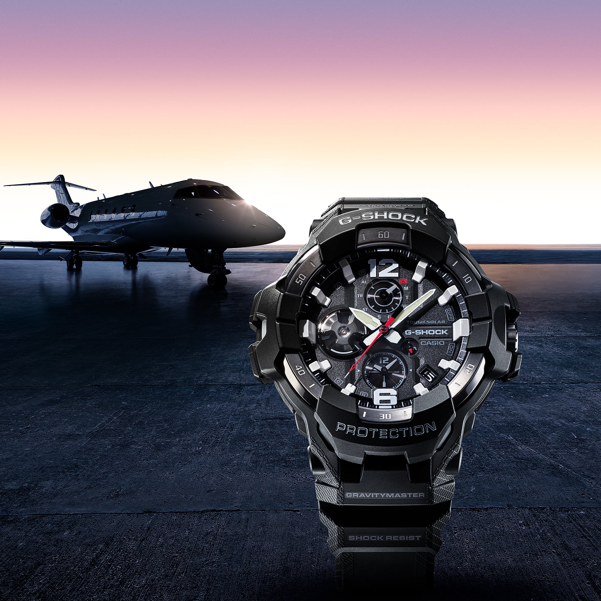 GR-B300-1A G-Shock Master of G-Aire Gravitymaster Reloj para Caballero Pulsera de Caucho con Bluetooth - Image 2