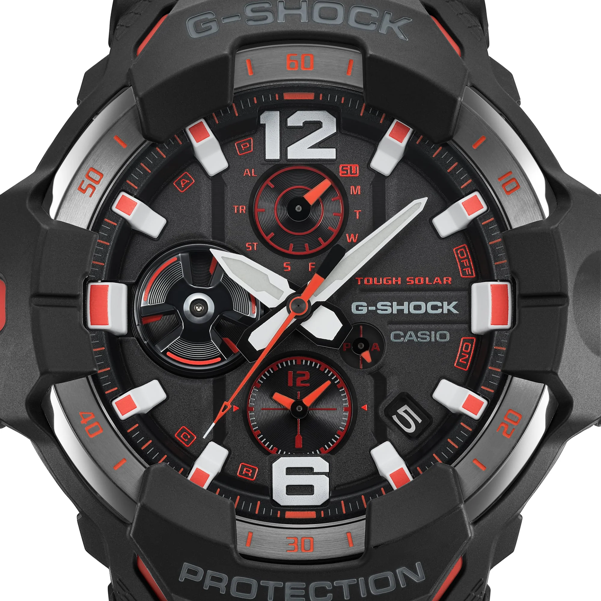 GR-B300-1A4 G-Shock Master of G-Aire Gravitymaster Reloj para Hombre Pulsera de Goma con Bluetooth - Image 7