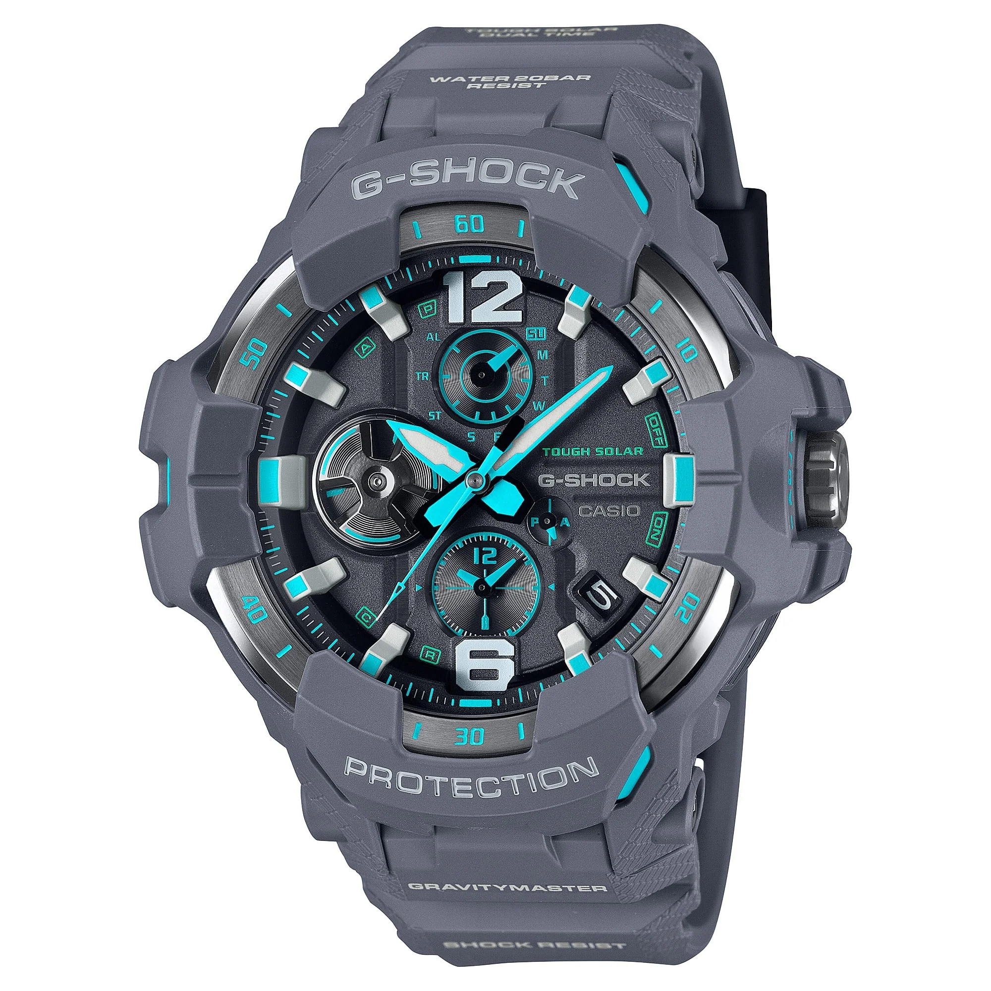 GR-B300-8A2 G-Shock Master of G-Aire Gravitymaster Reloj para Hombre Pulsera de Resina con Bluetooth