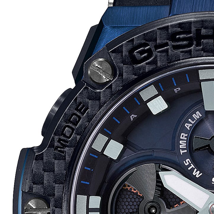 GST-B100XB-2A G-Shock G-Steel Carbono Reloj para Caballero Pulsera de Goma - Image 2