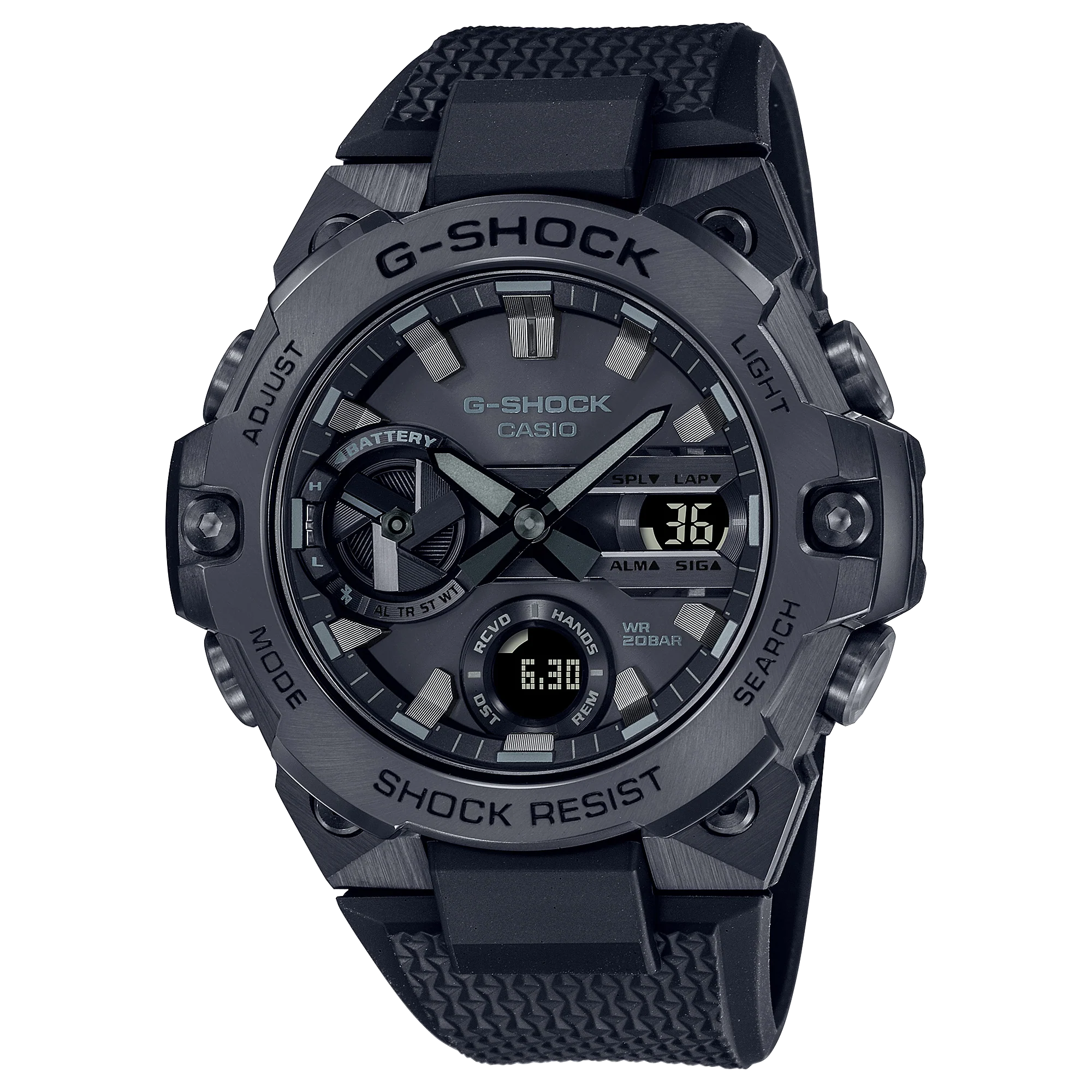 GST-B400BB-1A Reloj G-Shock de hombre pulsera de silicona