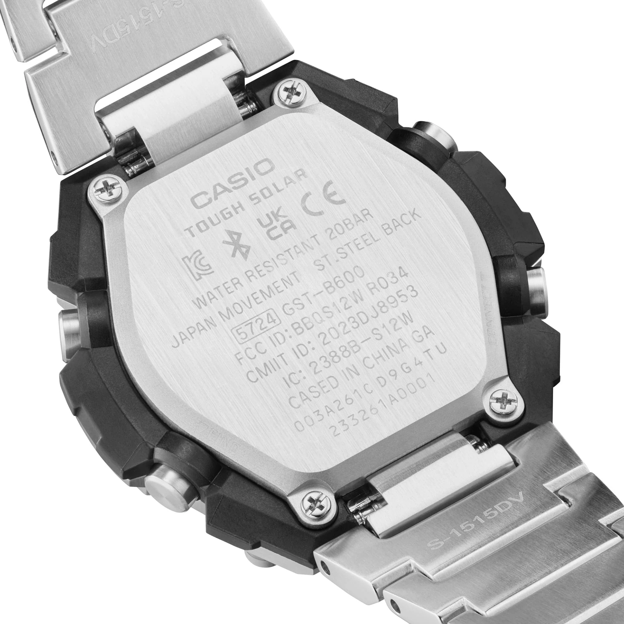 GST-B600D-1A Reloj G-Shock de hombre pulsera de metal - Image 3