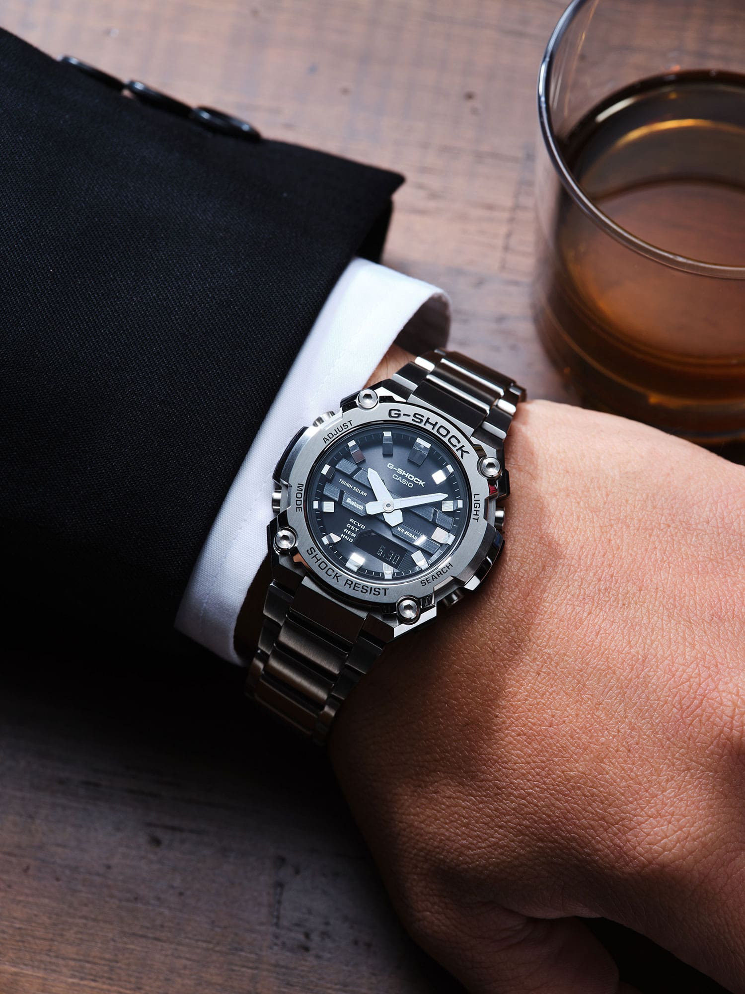 GST-B600D-1A Reloj G-Shock de hombre pulsera de metal - Image 7