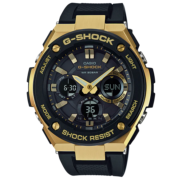 GST-S100G-1A Reloj G-Shock Pulsera de Resina de Hombre Doble hora