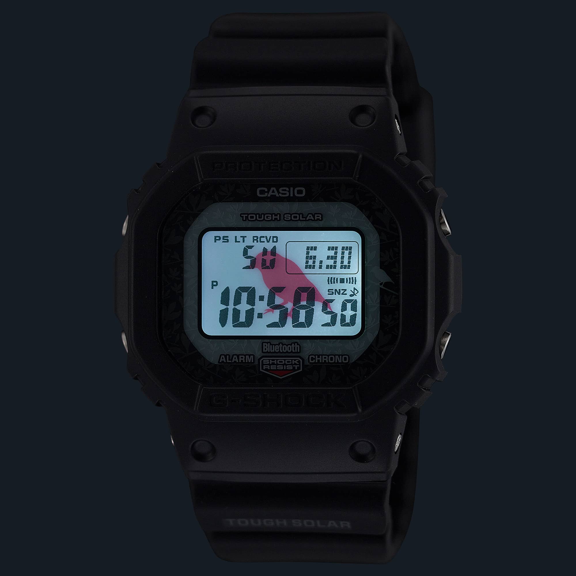 GW-B5600CD-1A3 Reloj G-Shock Pulsera de Caucho para Caballero Digital con Bluetooth - Image 3