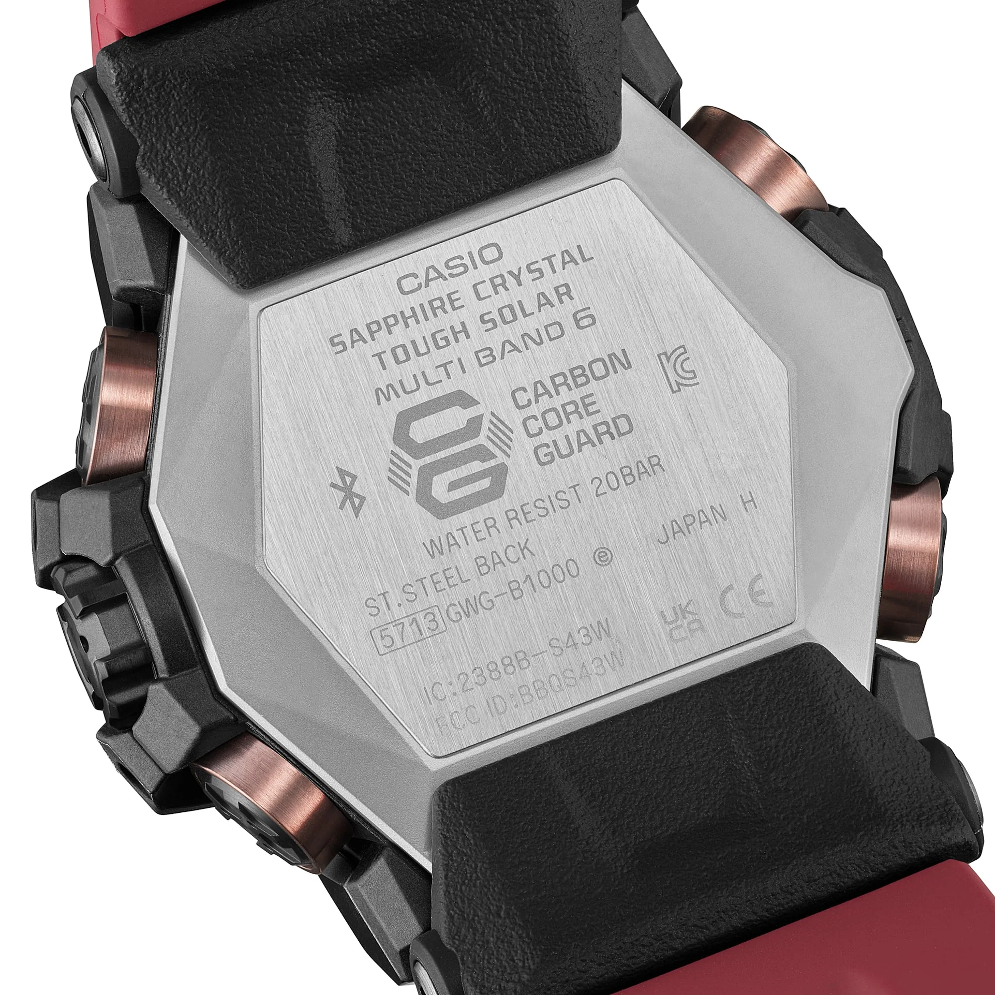 GWG-B1000-1A4 Reloj G-Shock Master of G Mudmaster de caballero pulsera de resina - Image 5