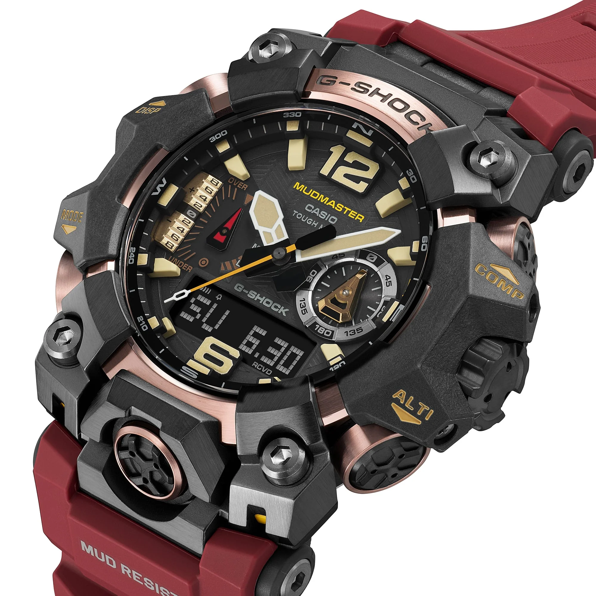 GWG-B1000-1A4 Reloj G-Shock Master of G Mudmaster de caballero pulsera de resina - Image 9