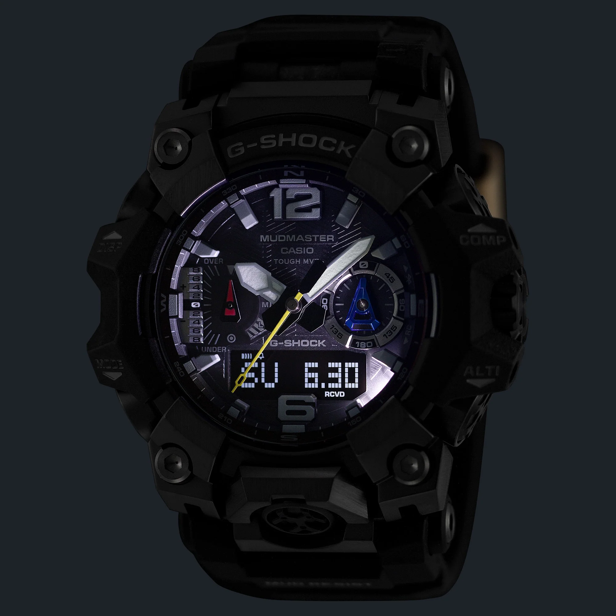 GWG-B1000TLC-1A Reloj G-Shock Mudmaster Master of G de hombre correa de caucho Team Land Cruiser Toyota - Image 10