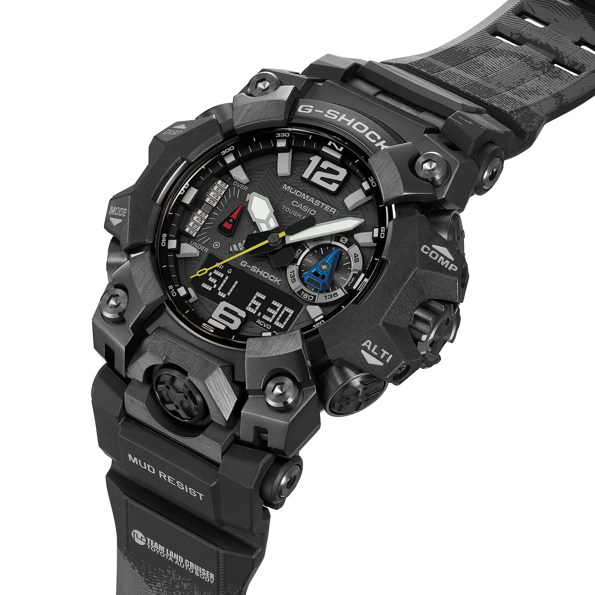 GWG-B1000TLC-1A Reloj G-Shock Mudmaster Master of G de hombre correa de caucho Team Land Cruiser Toyota - Image 5