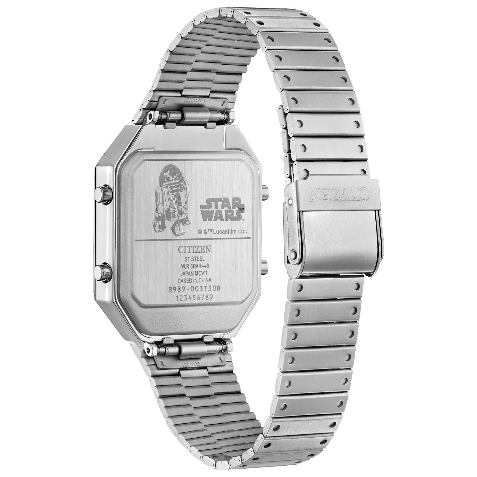 JG2121-54A Reloj Citizen R2-D2 de hombre pulsera de metal Star Wars 33 mm - Image 3