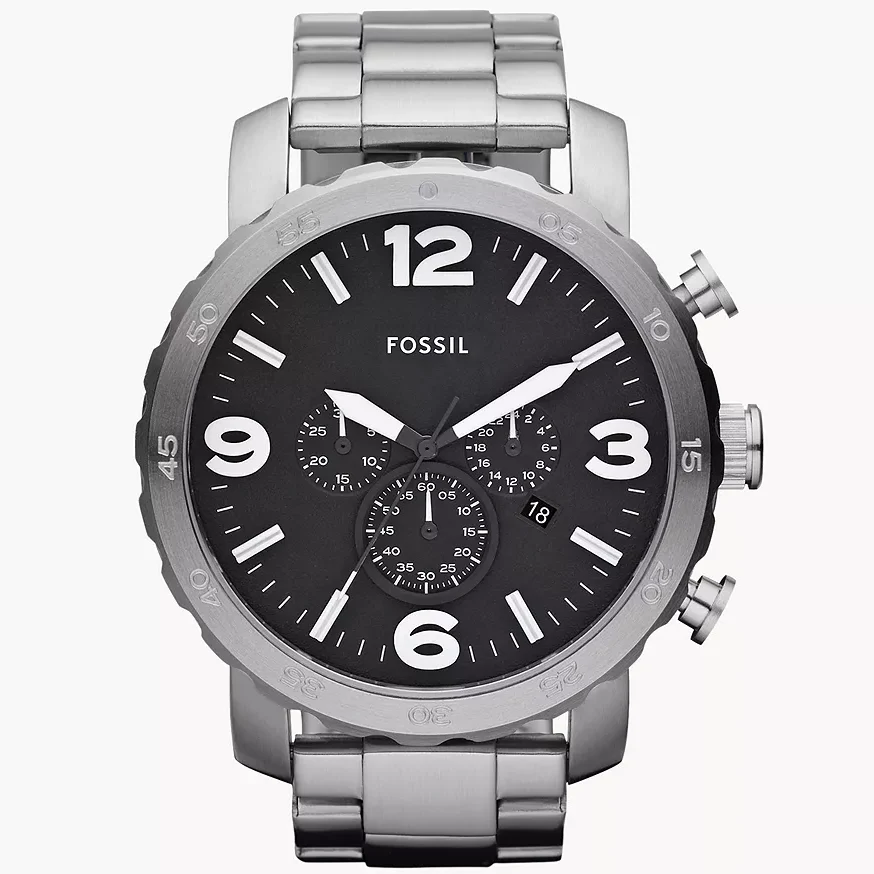 JR1353 Reloj Nate de caballero pulsera de metal 50 mm