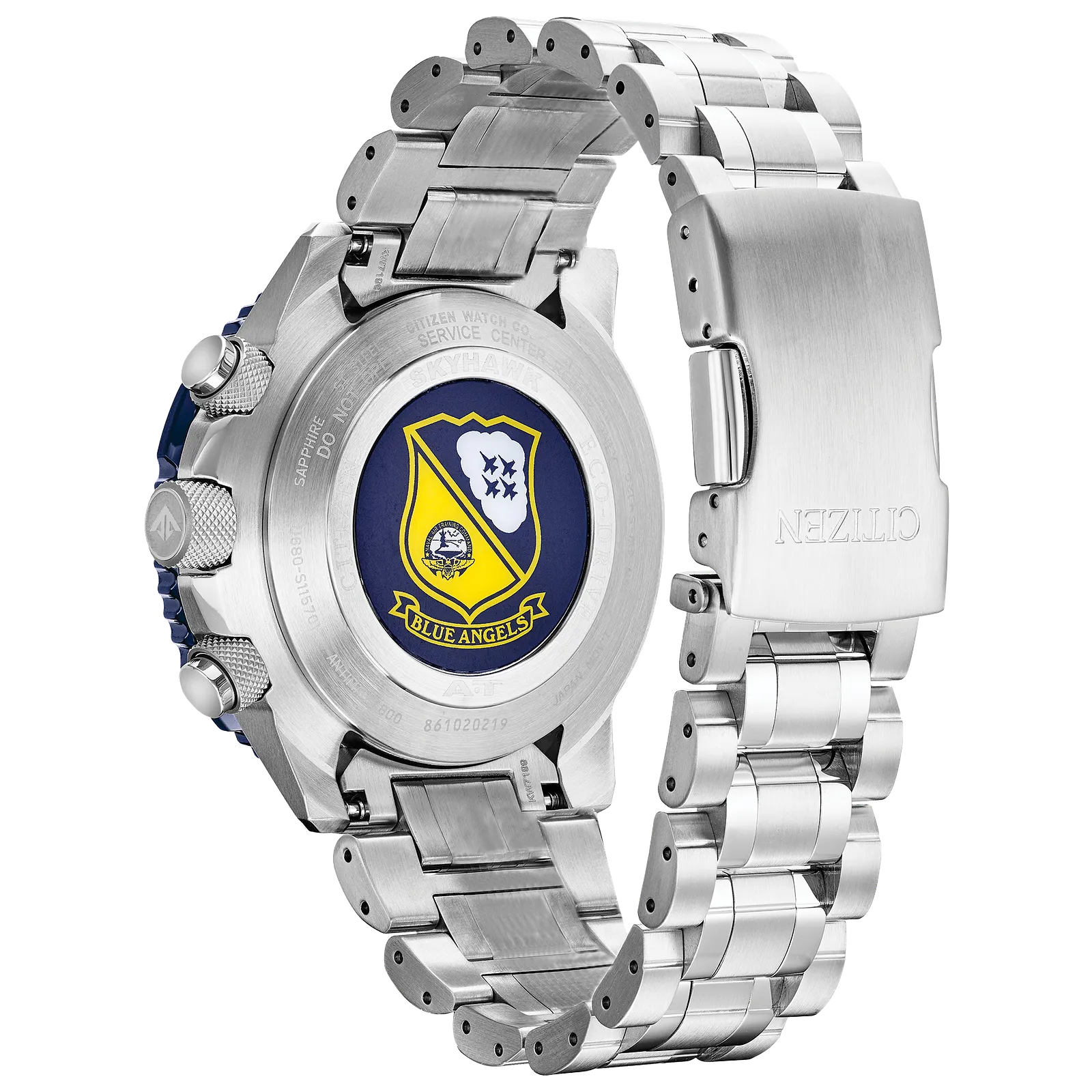JY8078-52L Reloj Citizen Promaster Skyhawk de caballero banda de metal Eco-Drive - Image 2