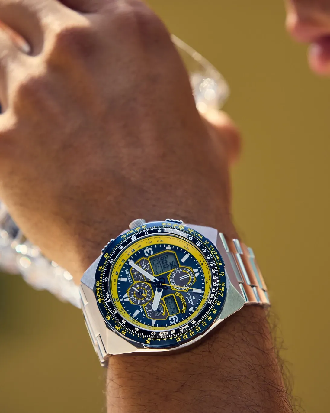 JY8125-54L Reloj Citizen Promaster de hombre pulsera de metal Eco-Drive - Image 5