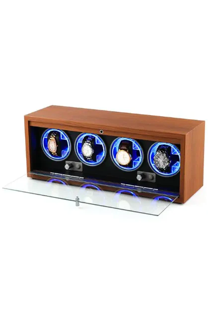 KS-002 Caja para 4 relojes con iluminación