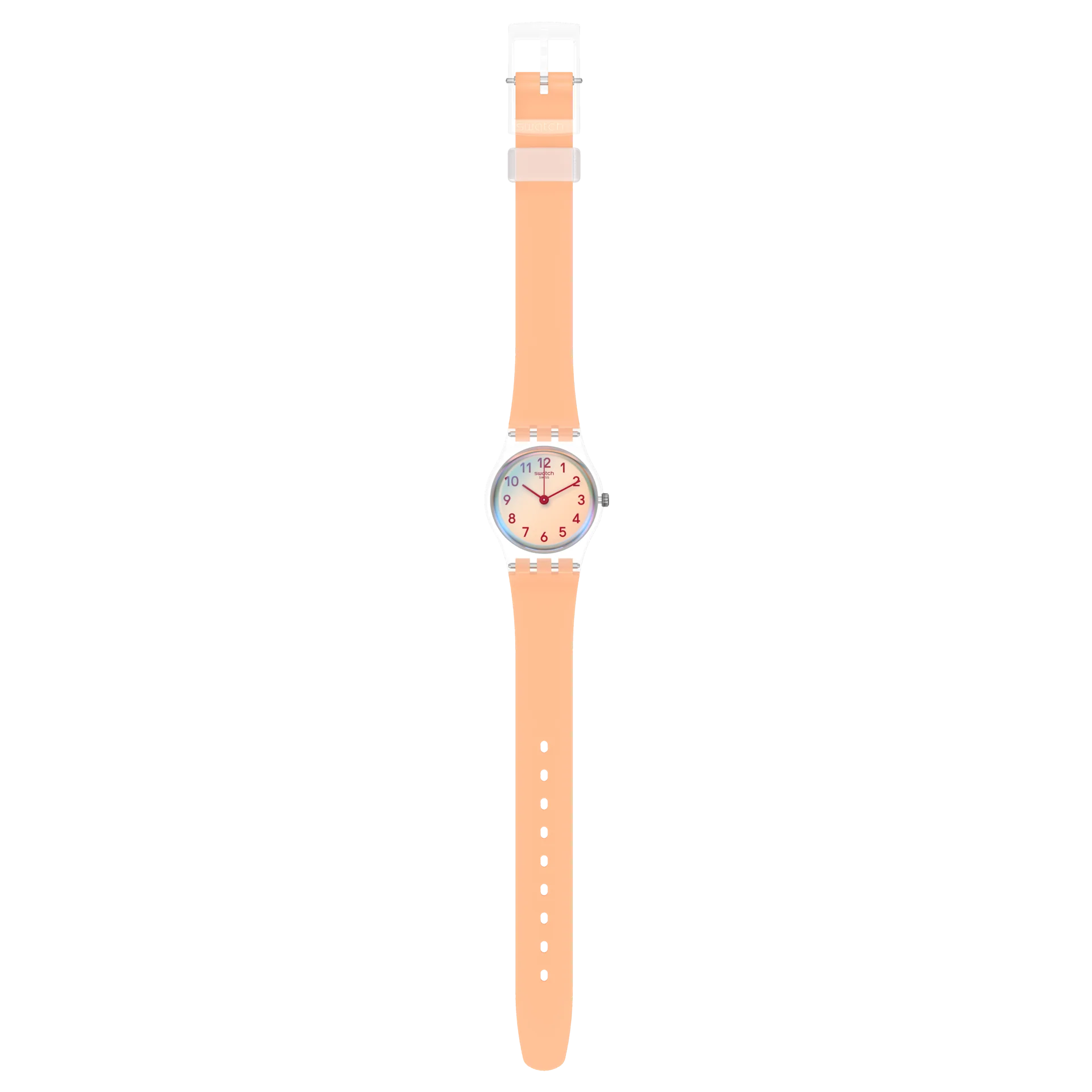LK395 Swatch Casual Pink de dama correa de resina - Image 4