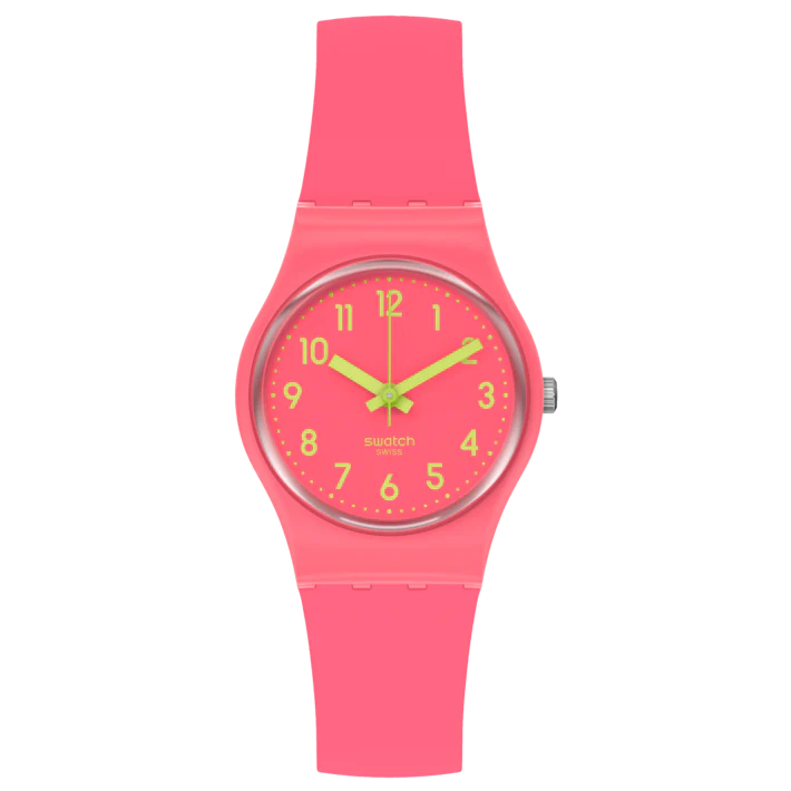 LP131C Reloj Swatch Back to Biko Roose de señorita correa de resina