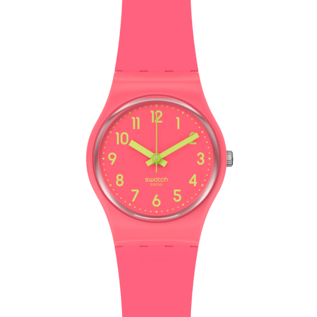 LP131C Reloj Swatch Back to Biko Roose de señorita correa de resina - Image 5