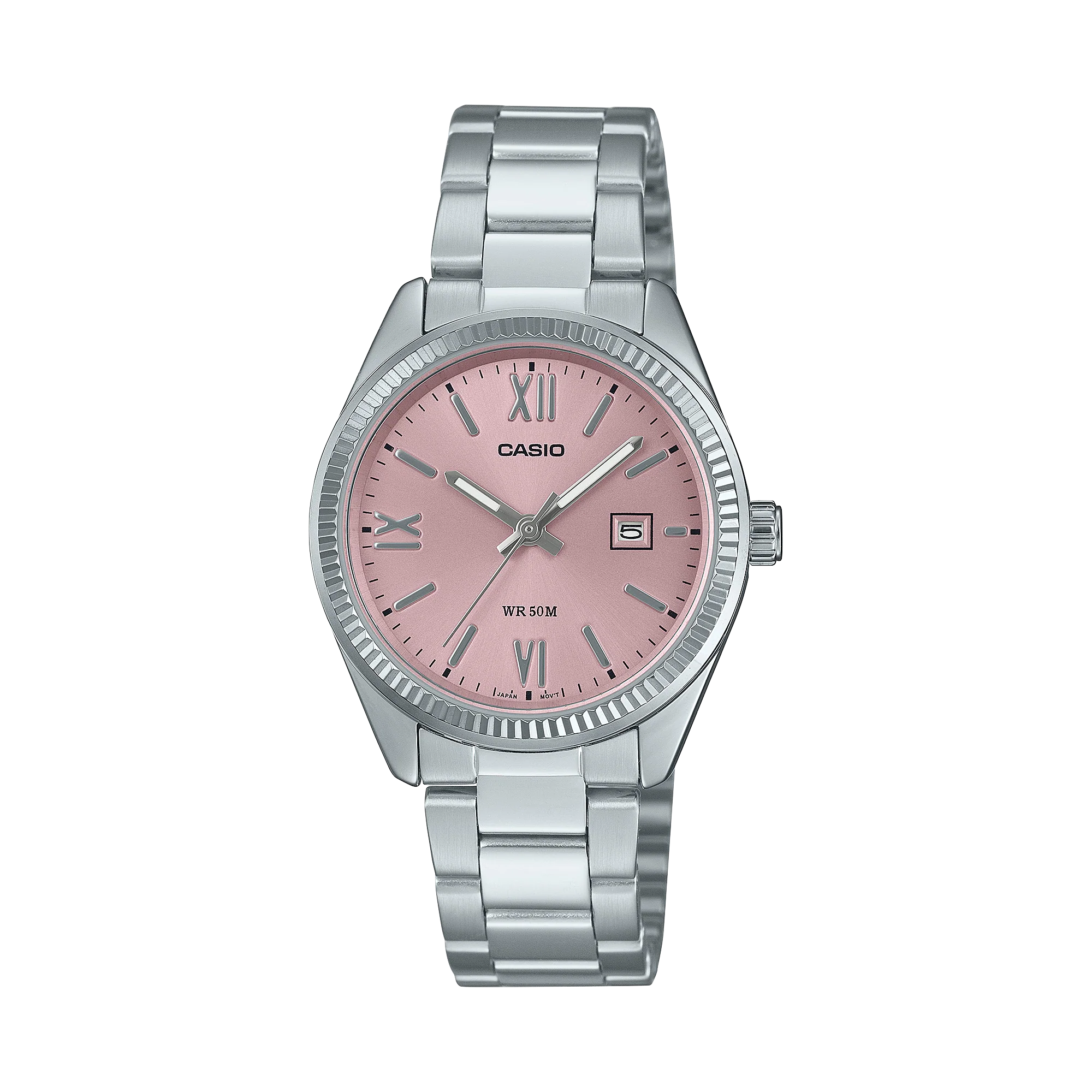 LTP-1302DD-4A1V Casio de dama pulsera de metal