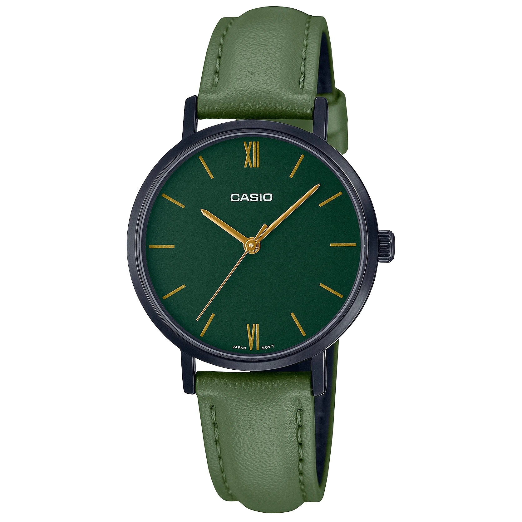 LTP-VT02BL-3A Reloj Casio de dama pulsera de piel 36 mm