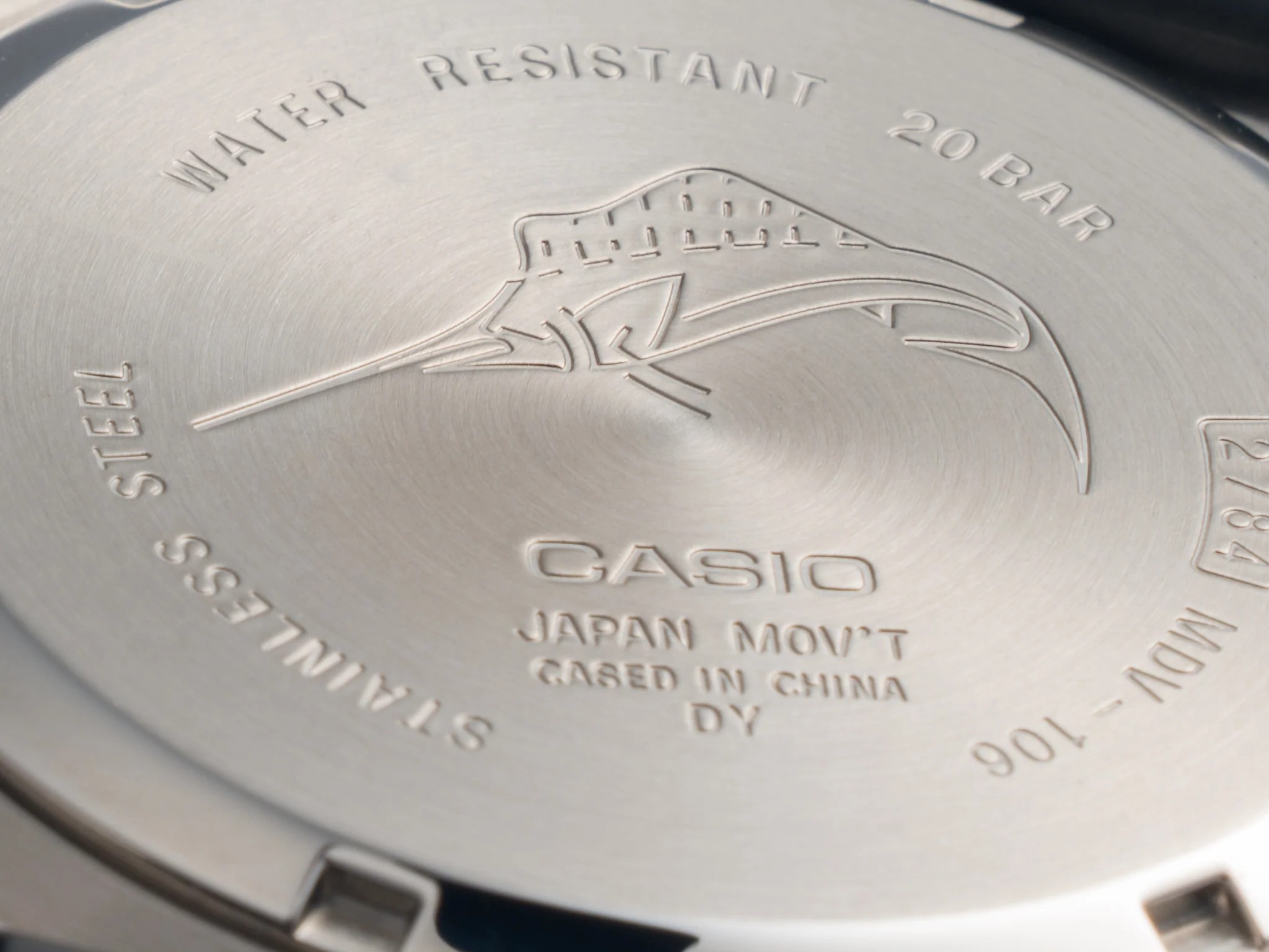 MDV-106DD-1A1CF Reloj Casio Marlin de hombre pulsera de metal - Image 3
