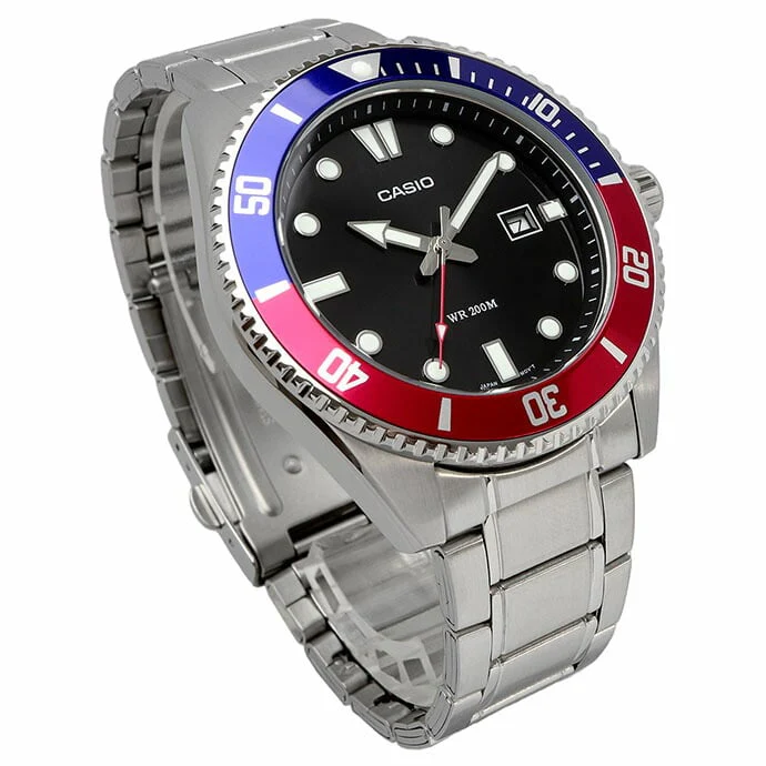 MDV-107D-1A3V Casio 200 metros de resistencia al agua Reloj para Hombre - Image 7