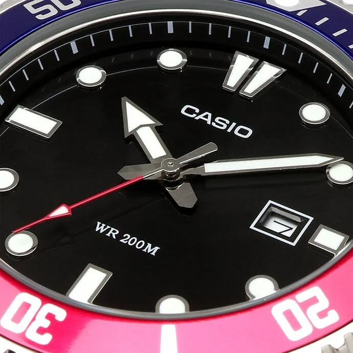 MDV-107D-1A3V Casio 200 metros de resistencia al agua Reloj para Hombre - Image 8