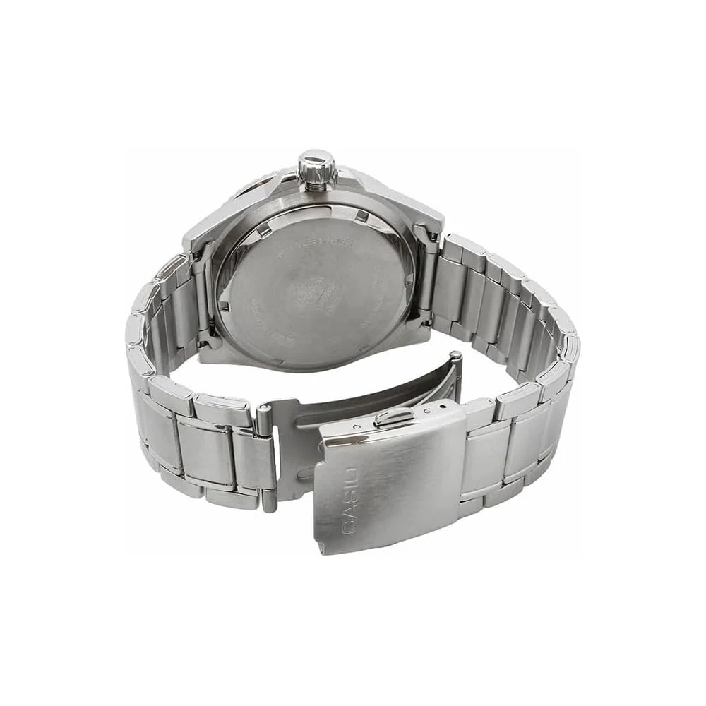 MDV-107D-5AV Casio para caballero pulsera de acero inoxidable - Image 6