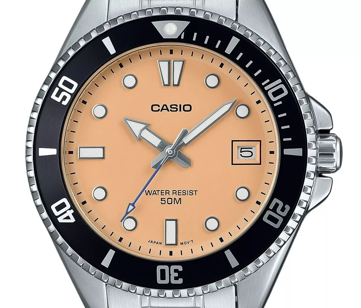 MDV-10D-4A2V Casio reloj para caballero pulsera de metal - Image 2