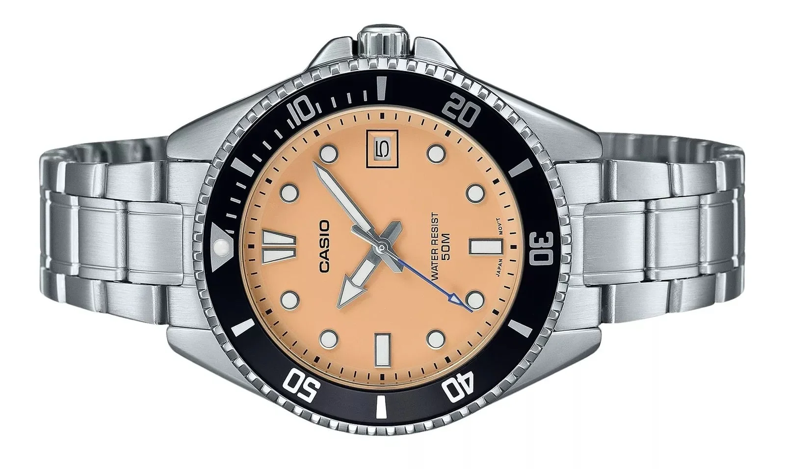 MDV-10D-4A2V Casio reloj para caballero pulsera de metal - Image 3