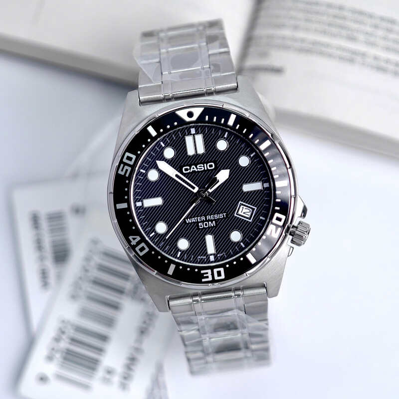 MTD-135D-1AV Casio Reloj para hombre pulsera de metal - Image 2