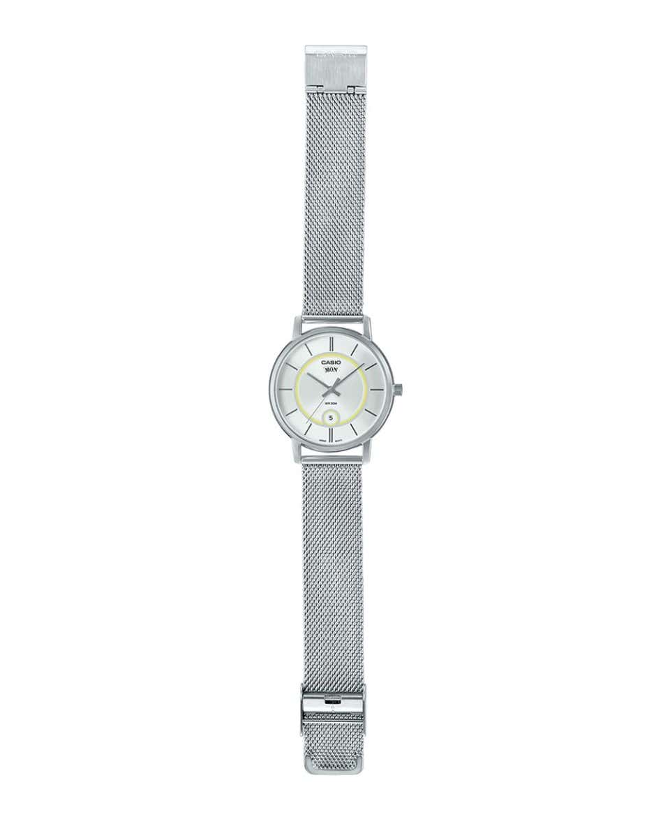 MTP-B120M-7AV Casio de caballero pulsera de acero inoxidable - Image 3