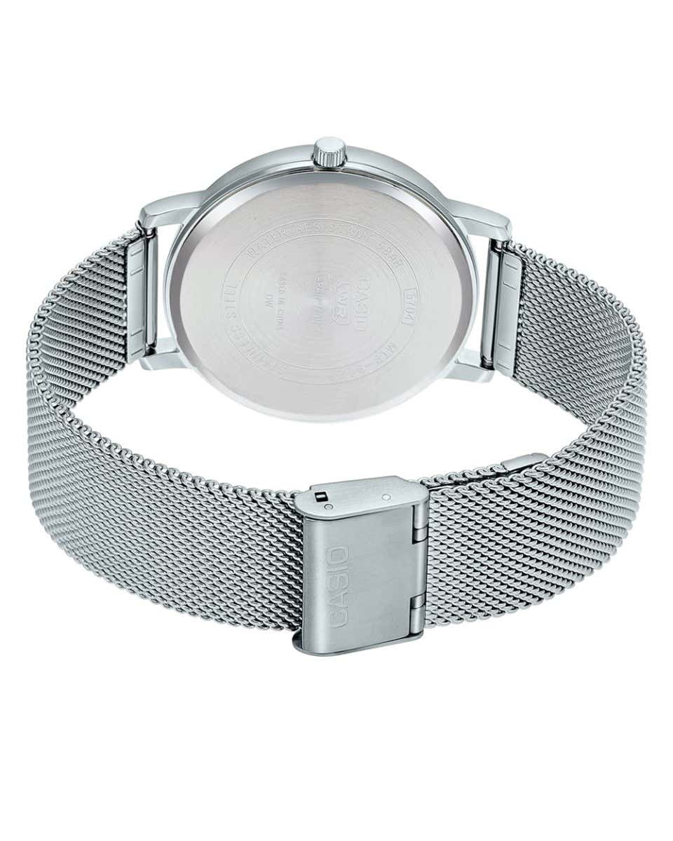 MTP-B120M-7AV Casio de caballero pulsera de acero inoxidable - Image 4