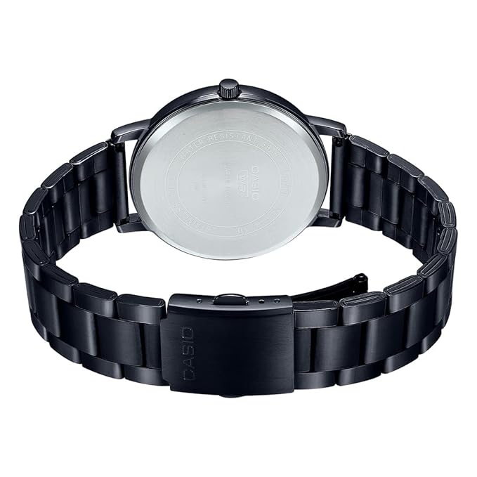 MTP-B125B-8AV Casio de hombre pulsera de metal - Image 3