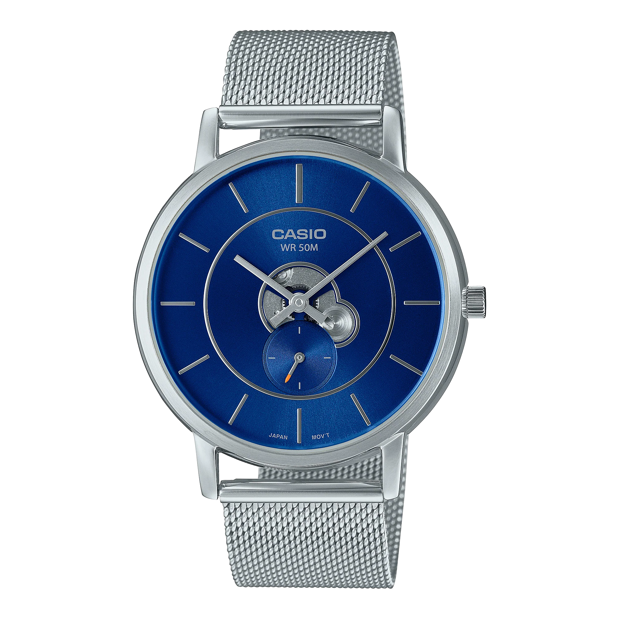 MTP-B130M-2AV Casio de hombre pulsera mesh