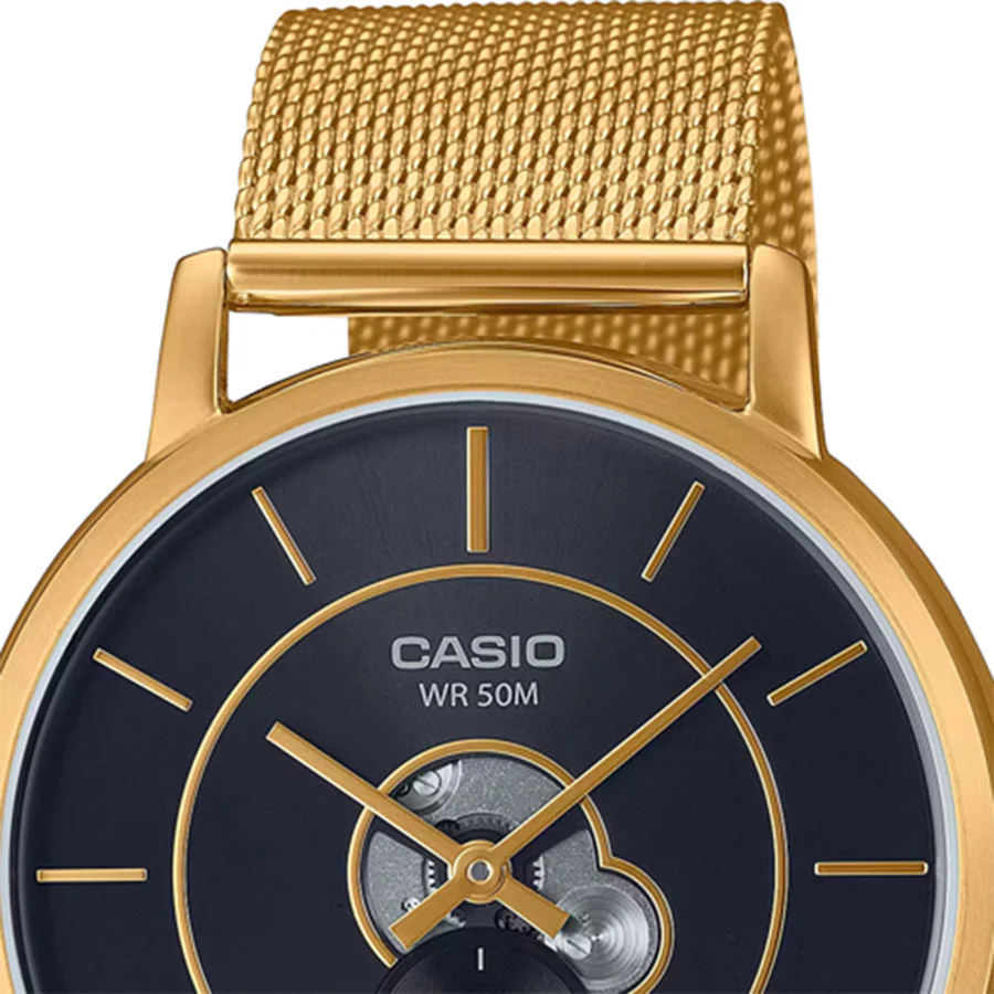 MTP-B130MG-1AV Casio de caballero pulsera mesh - Image 2