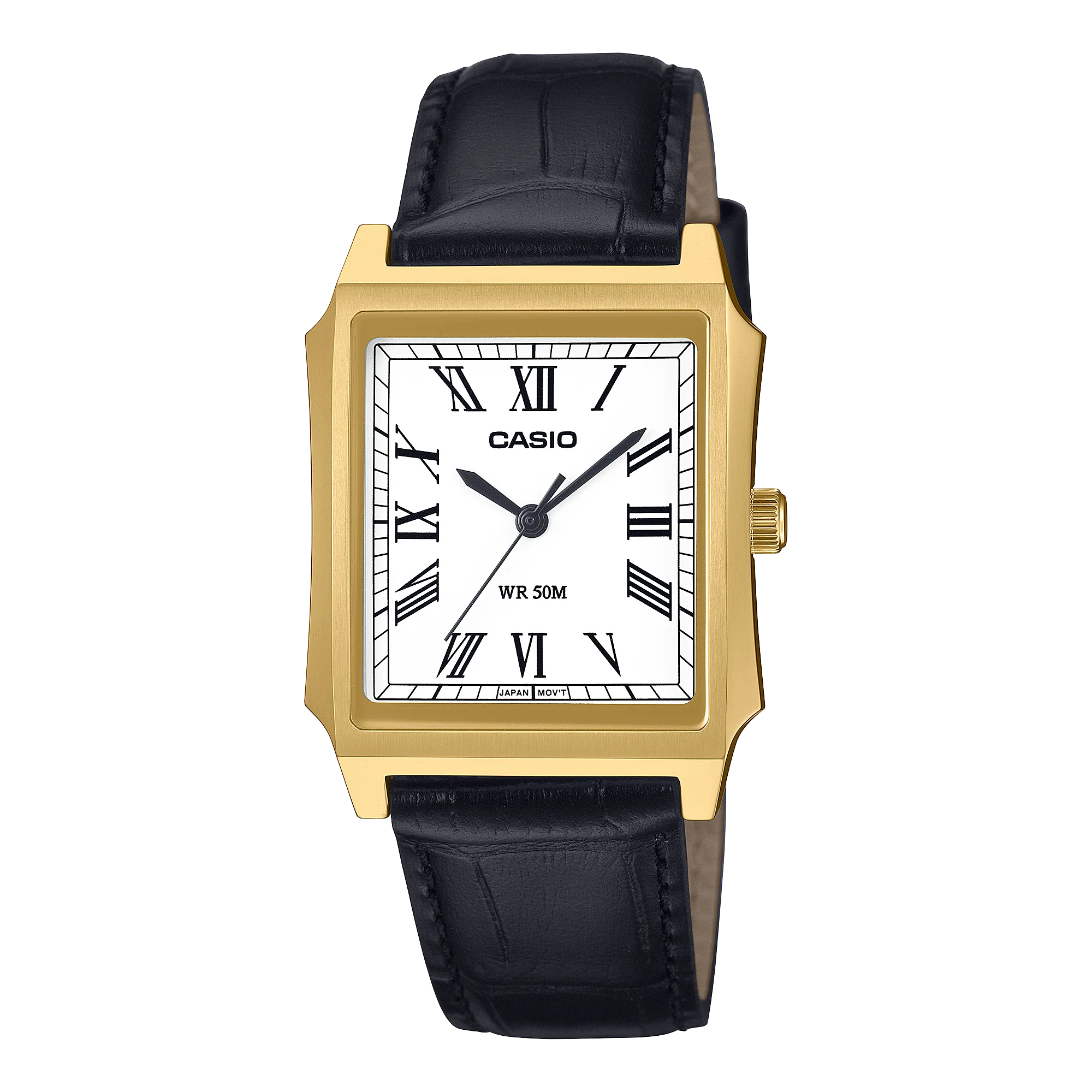MTP-B190GL-7BV Reloj Casio de hombre pulsera de cuero 41 mm