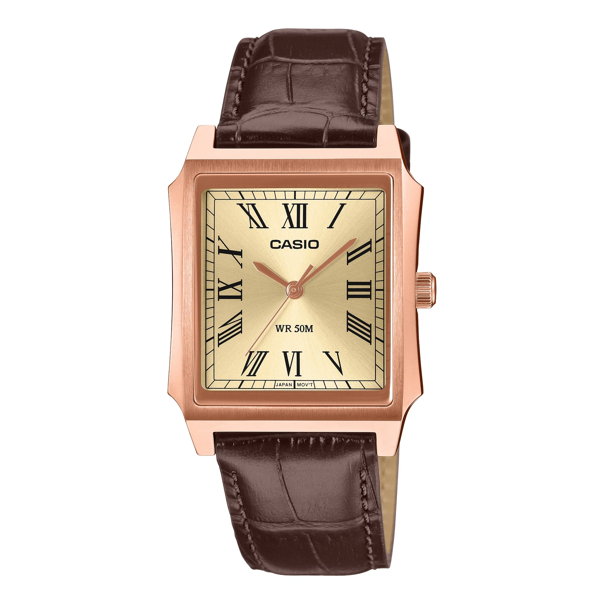 MTP-B190RGL-9BV Reloj Casio de hombre correa de cuero