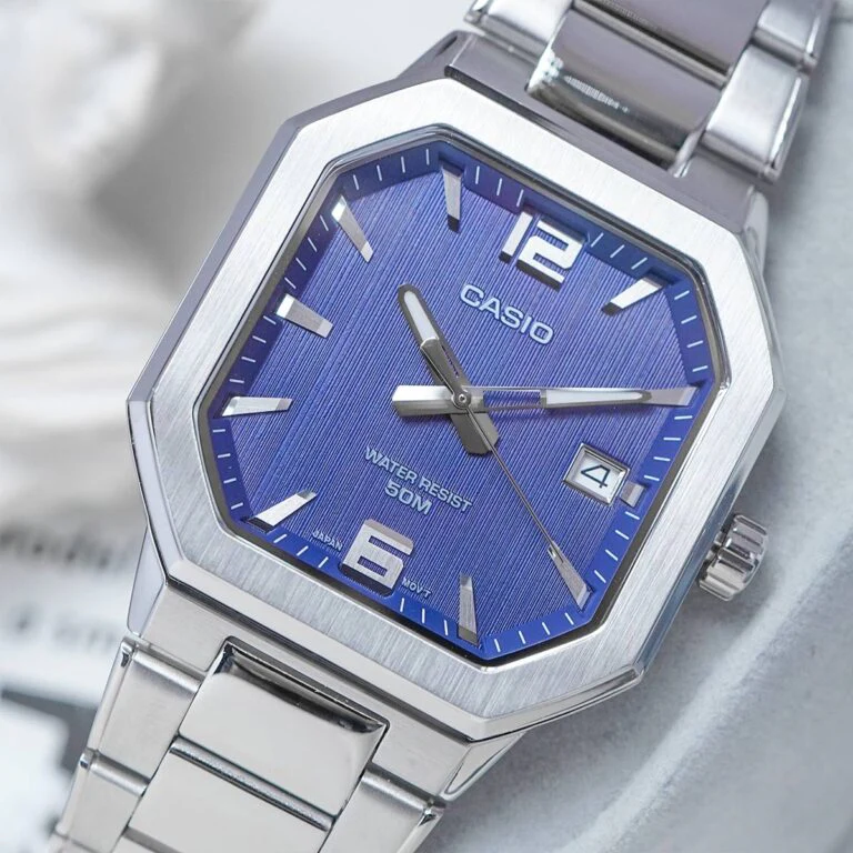 MTP-B195D-2AV Reloj Casio de caballero pulsera de metal - Image 2